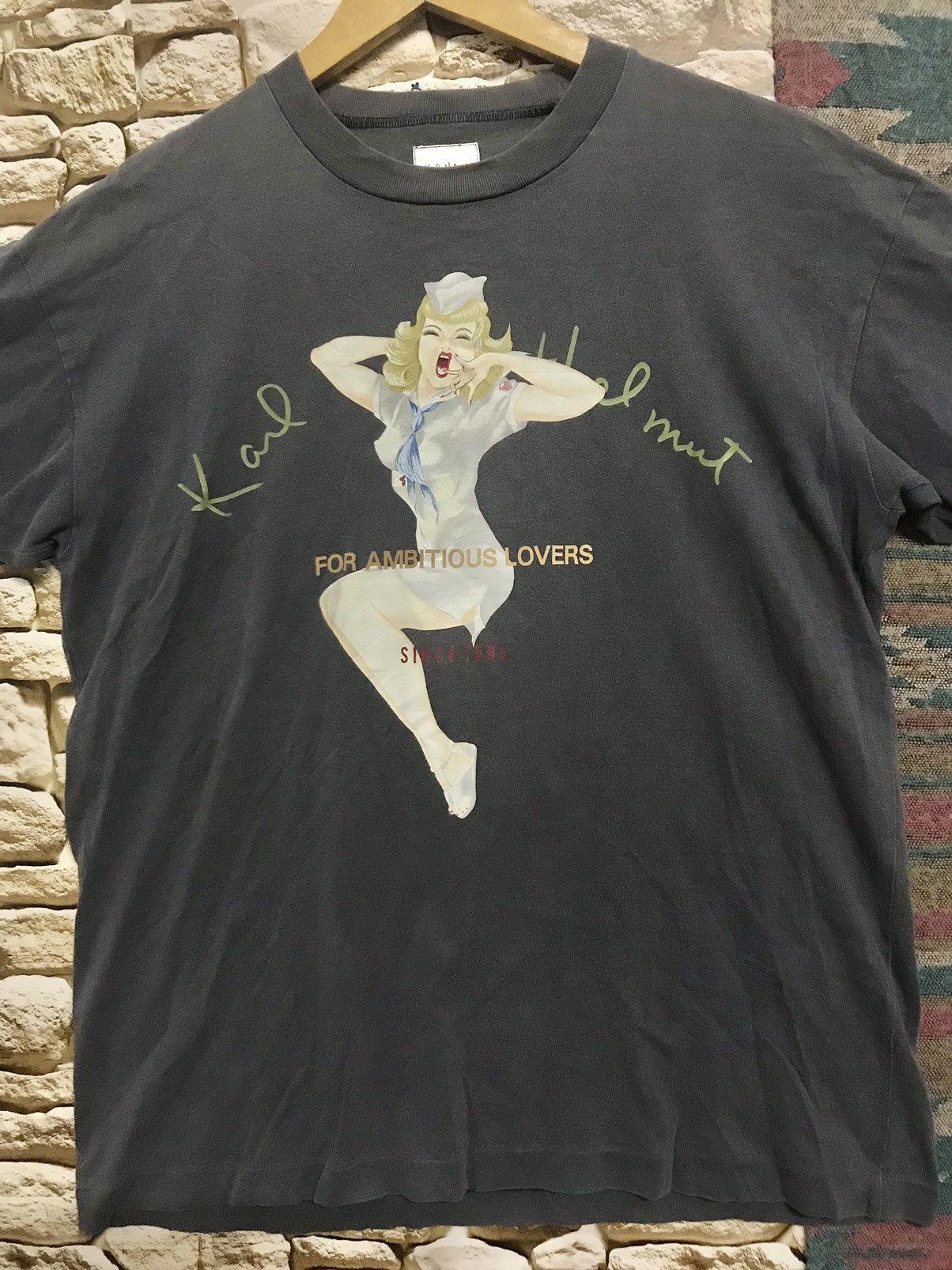 Karl Helmut Karl Helmut Collection For Ambitious Lover SunFaded Tees Size US L / EU 52-54 / 3 - 3 Thumbnail