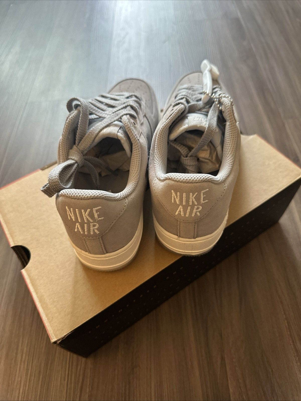 Nike Nike Air Force 1 Low Retro Light Smoke Grey - Size 6.5 Size US 6.5 / EU 39-40 - 5 Thumbnail