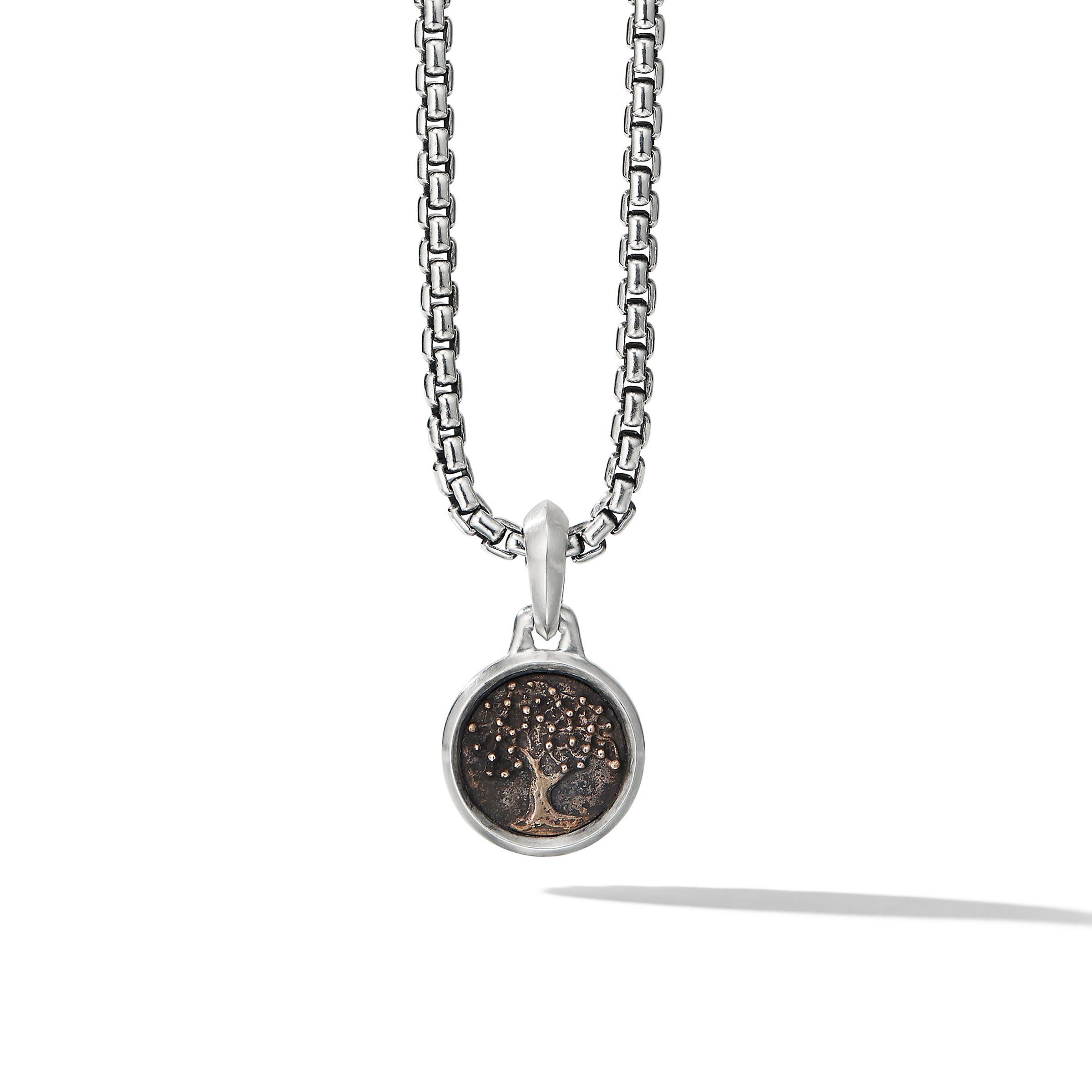David Yurman o1w1db10325 Size:OS/ Tree of Life Amulet in Silver Size ONE SIZE - 1 Thumbnail
