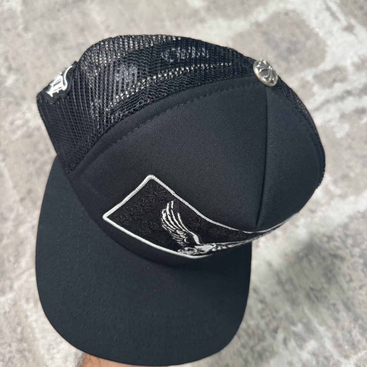Chrome Hearts Young blood trucker hat Size ONE SIZE - 2 Thumbnail