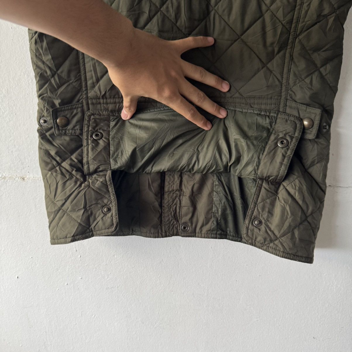 Polo Ralph Lauren Quilted Puffer Corduroy Vest Size US XS / EU 42 / 0 - 9 Thumbnail