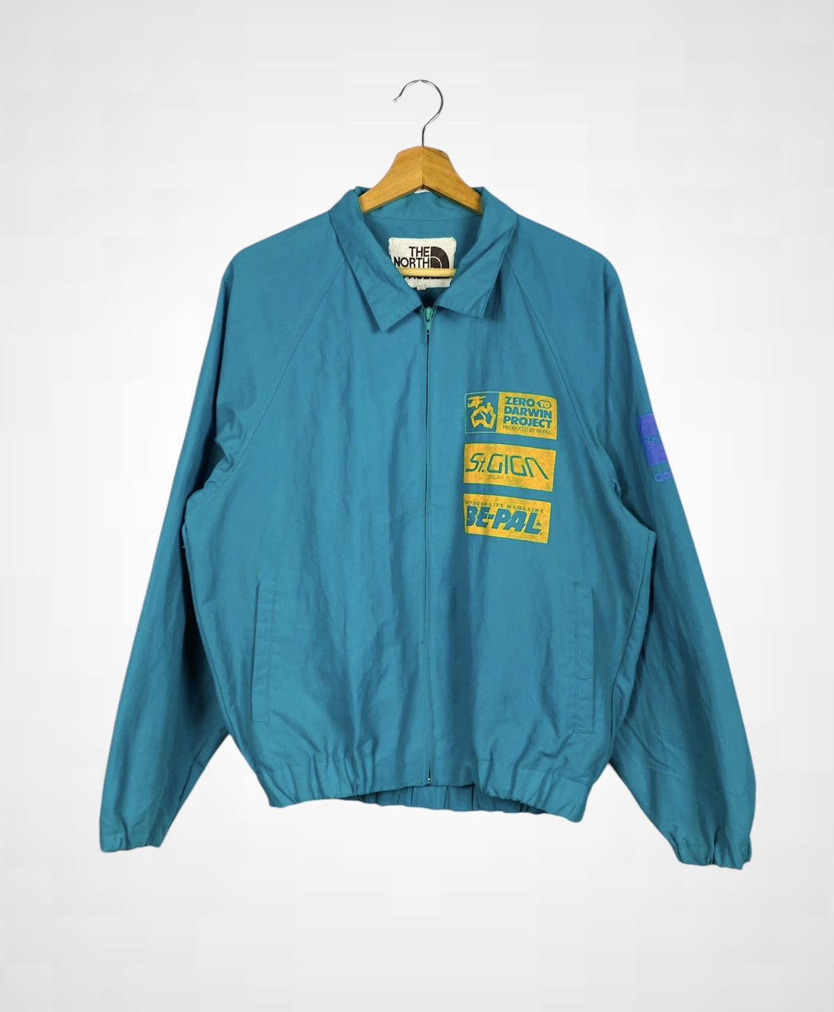 The North Face Vintage 90s The North Face Zipper Jacket Size US L / EU 52-54 / 3 - 1 Thumbnail