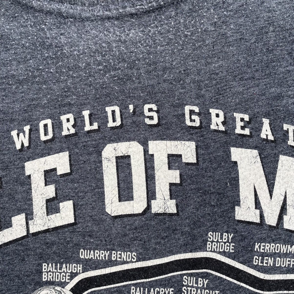 20471120 Vintage Isle Of Man T-shirts Racing Motorcycles Races Y2K Size US XL / EU 56 / 4 - 8 Thumbnail