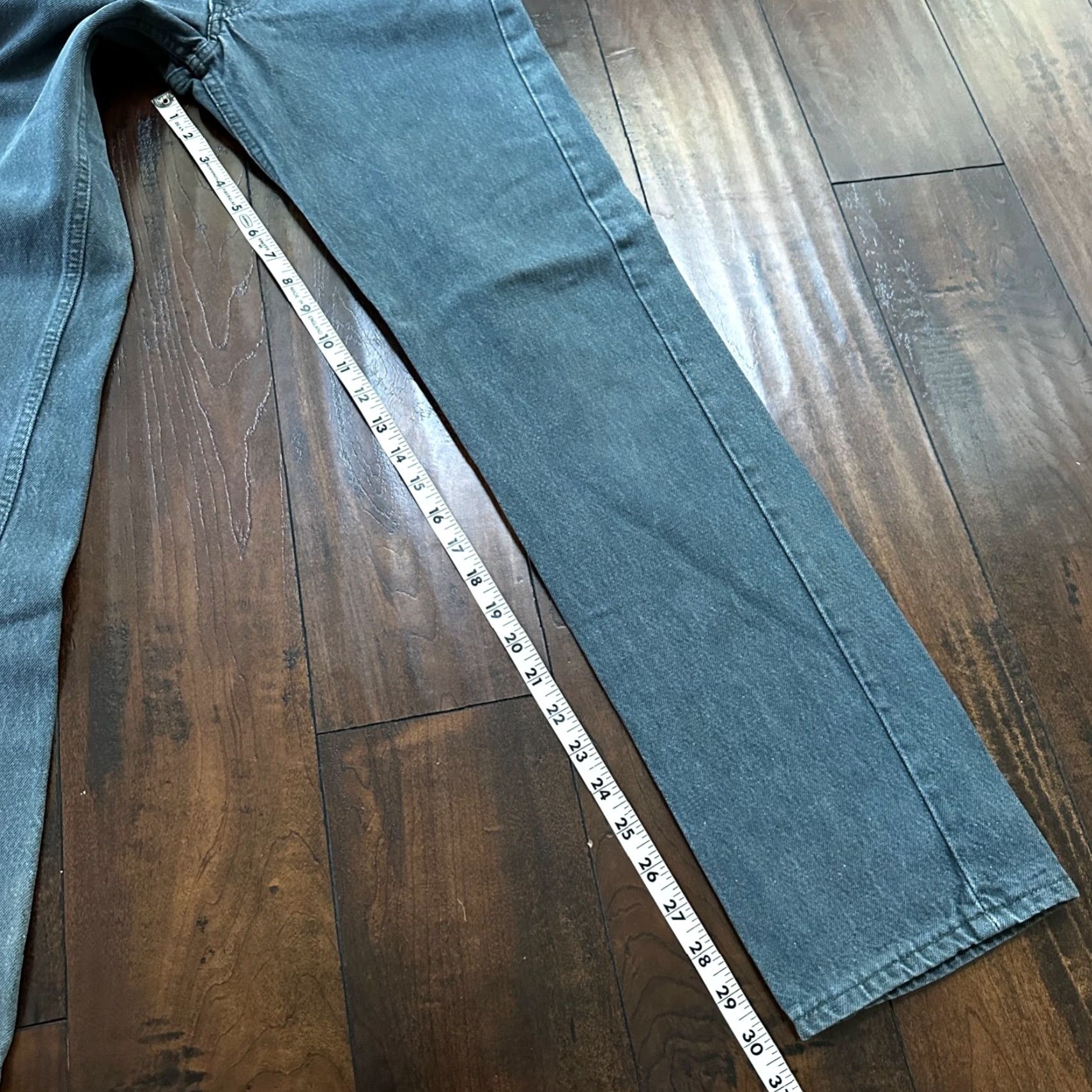Levi's VINTAGE Levi's 501 Jeans 29x32 Straight Blue Light Wash 90s Mens Size US 29 - 5 Thumbnail