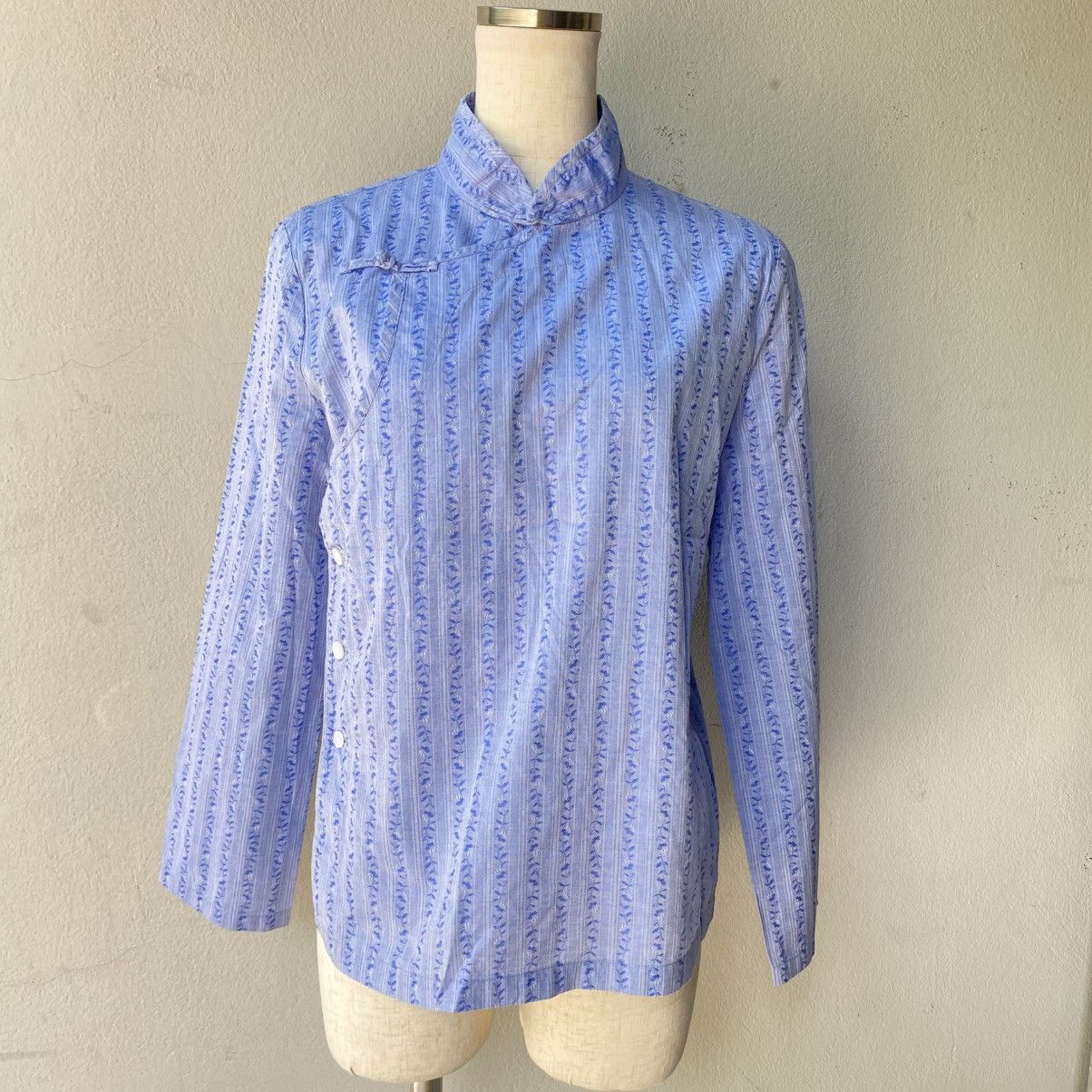 Zucca ZUCCA Striped Garden Shirt Size M / US 6-8 / IT 42-44 - 6 Thumbnail