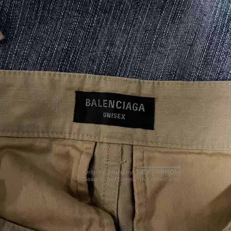 Balenciaga Balenciaga size XS Patchwork Workwear Denim Pants Size US 27 - 4 Thumbnail