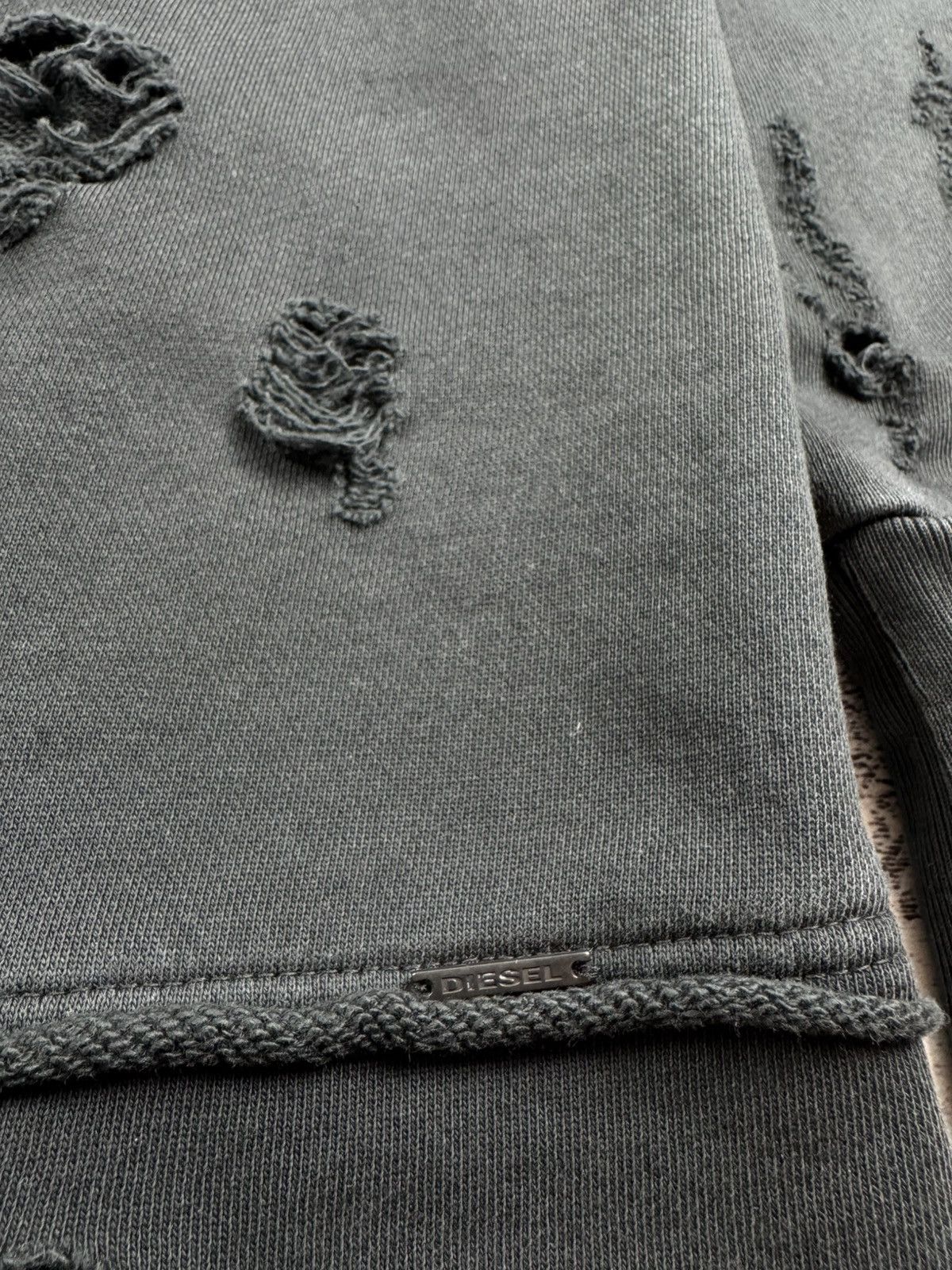Diesel Vintage Diesel Y2K Patch-worked Sweatshirt Pullover Hoodie Size US L / EU 52-54 / 3 - 8 Thumbnail