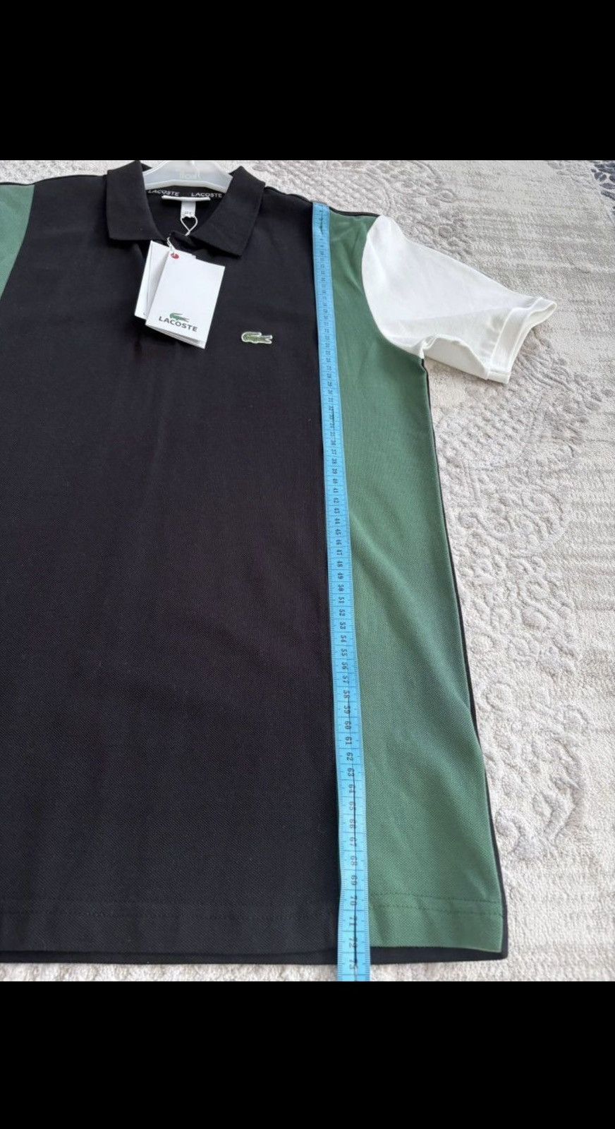 Lacoste Lacoste Colorblock Polo Shirt – Black/Green/White – S Size US S / EU 44-46 / 1 - 6 Thumbnail