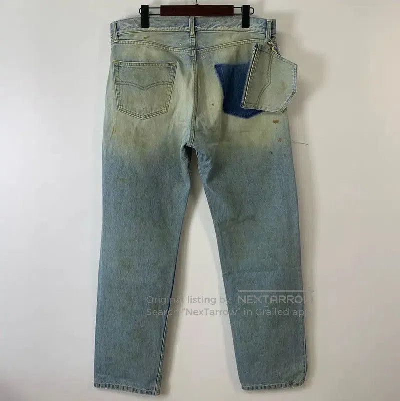 Maison Margiela Maison Margiela Light Blue Casual Men's Pants . Size US 32 / EU 48 - 2 Thumbnail
