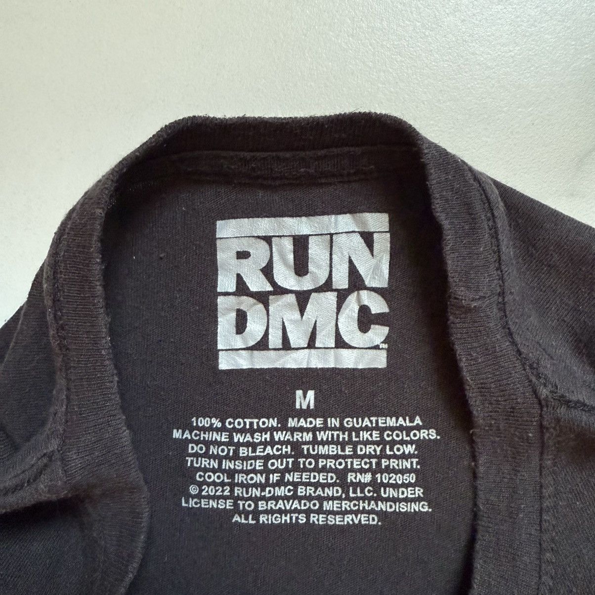 RUN DMC × Rap Tees RUN DMC Floral Logo T-Shirt Size M / US 6-8 / IT 42-44 - 5 Thumbnail