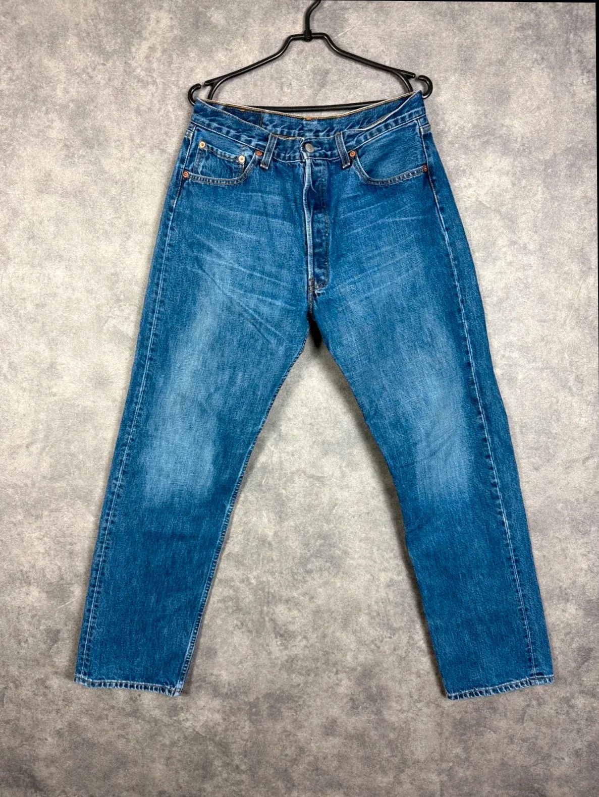 Levi's Levi's Strauss 501 jeans navy / light blue denim classic Size US 34 / EU 50 - 8 Thumbnail