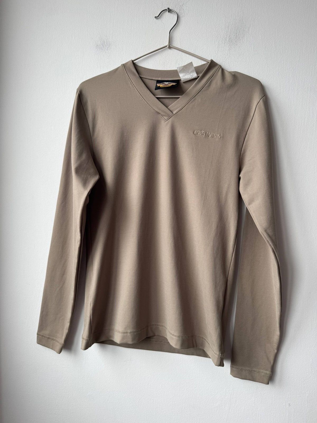 Harley Davidson Vintage Harley-Davidson Women's V-Neck Long Sleeve Top Size S / US 4 / IT 40 - 5 Thumbnail