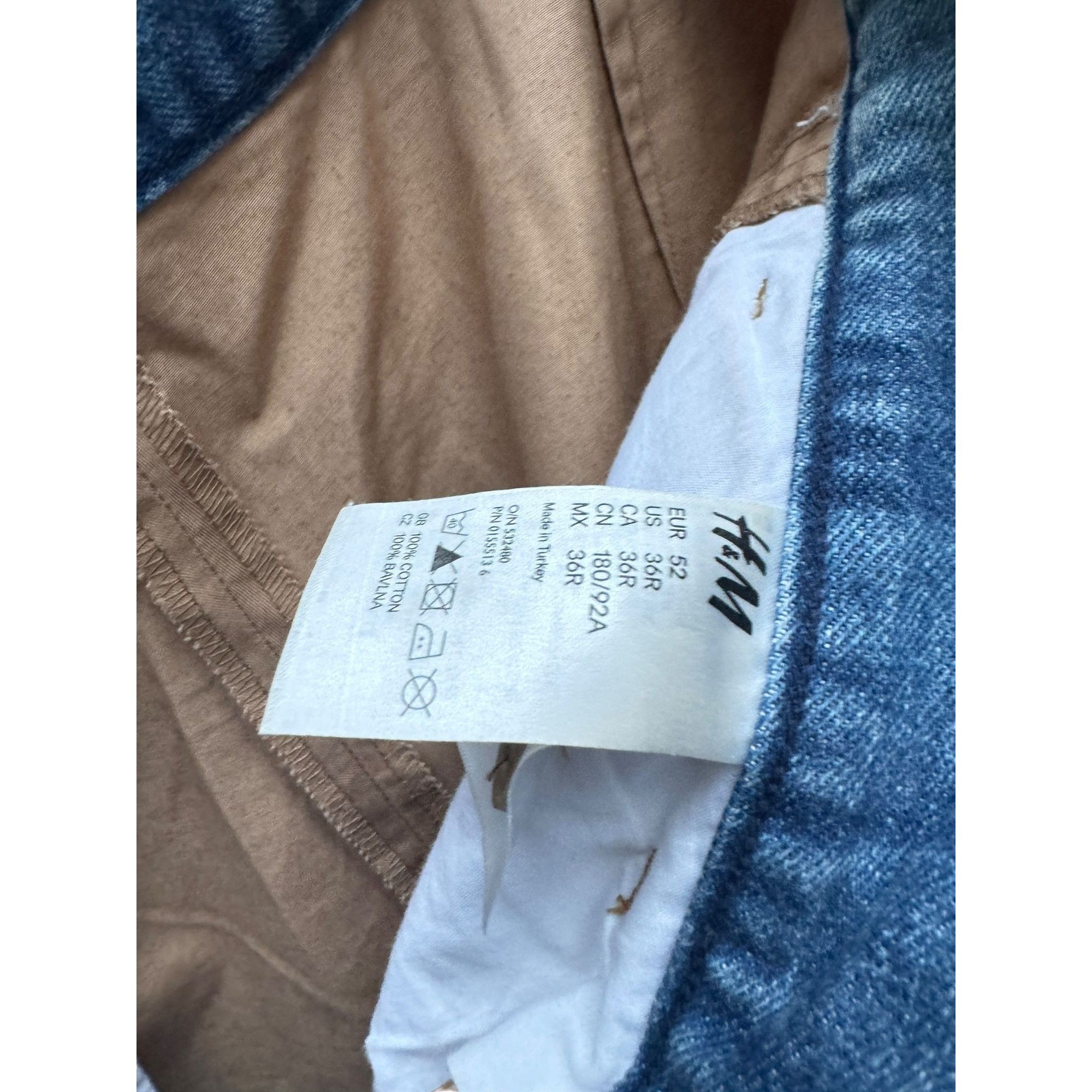 H&M × Maison Margiela Beige Fusion Pants Size US 34 / EU 50 - 5 Thumbnail