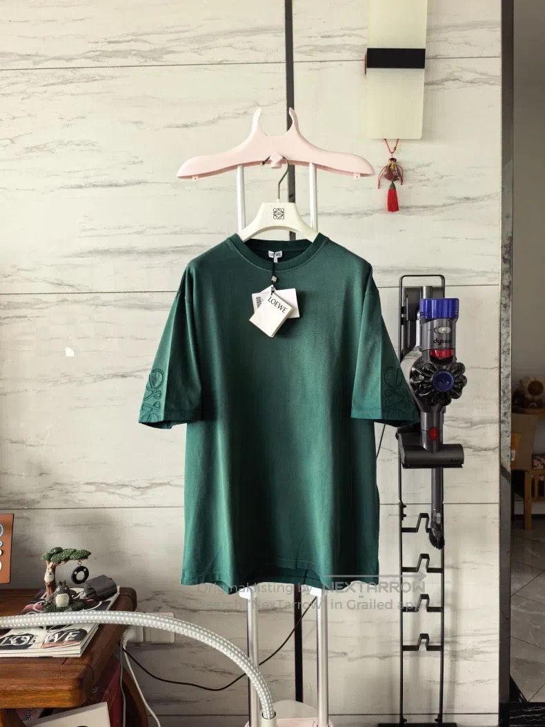 Loewe Loewe Short-sleeved top, dark green Size XS / US 0-2 / IT 36-38 - 1 Thumbnail
