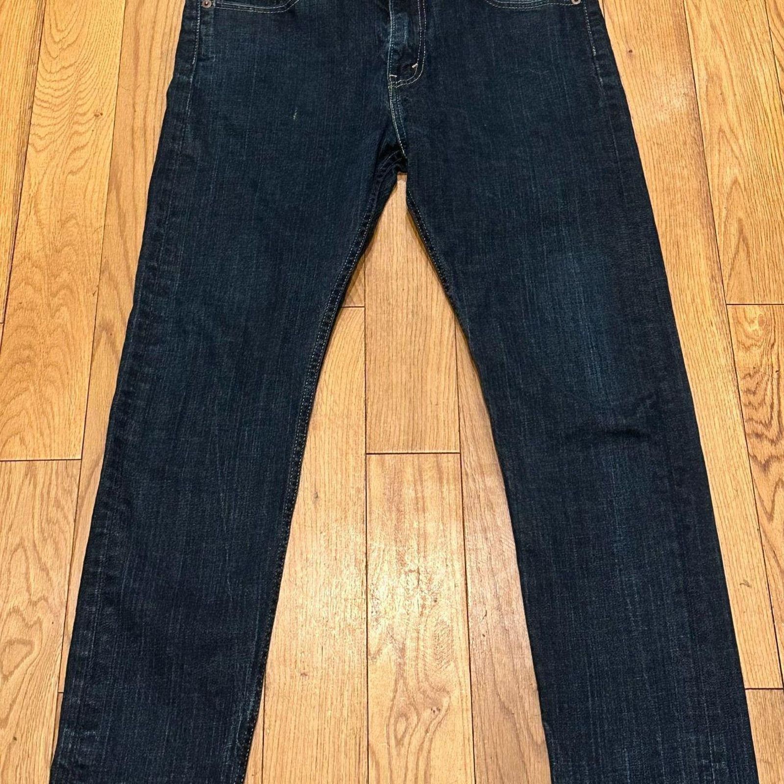 Levi's Levi strauss dark blue denim Size US 33 - 2 Thumbnail