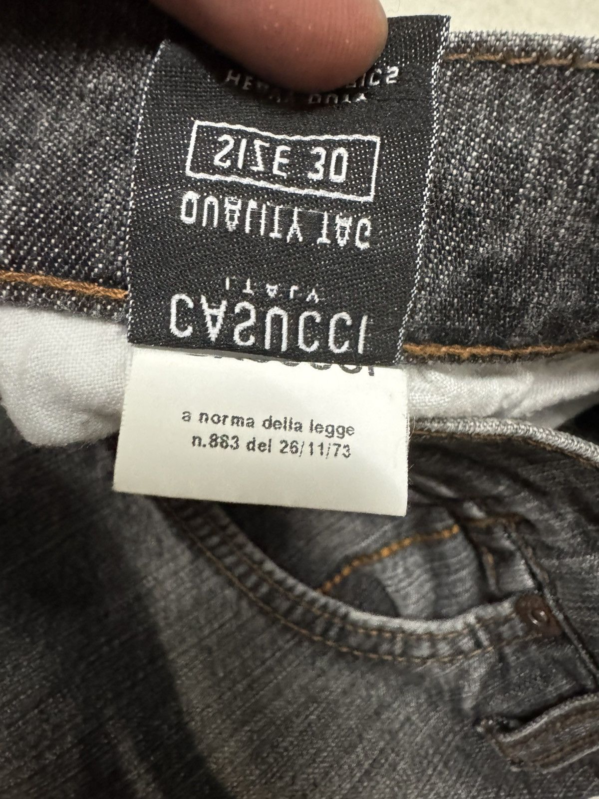 Tornado Mart VINTAGE 2000s JAPANESE BELL BOTTOM CRAZY FADED VERY RARE Size US 28 / EU 44 - 6 Thumbnail