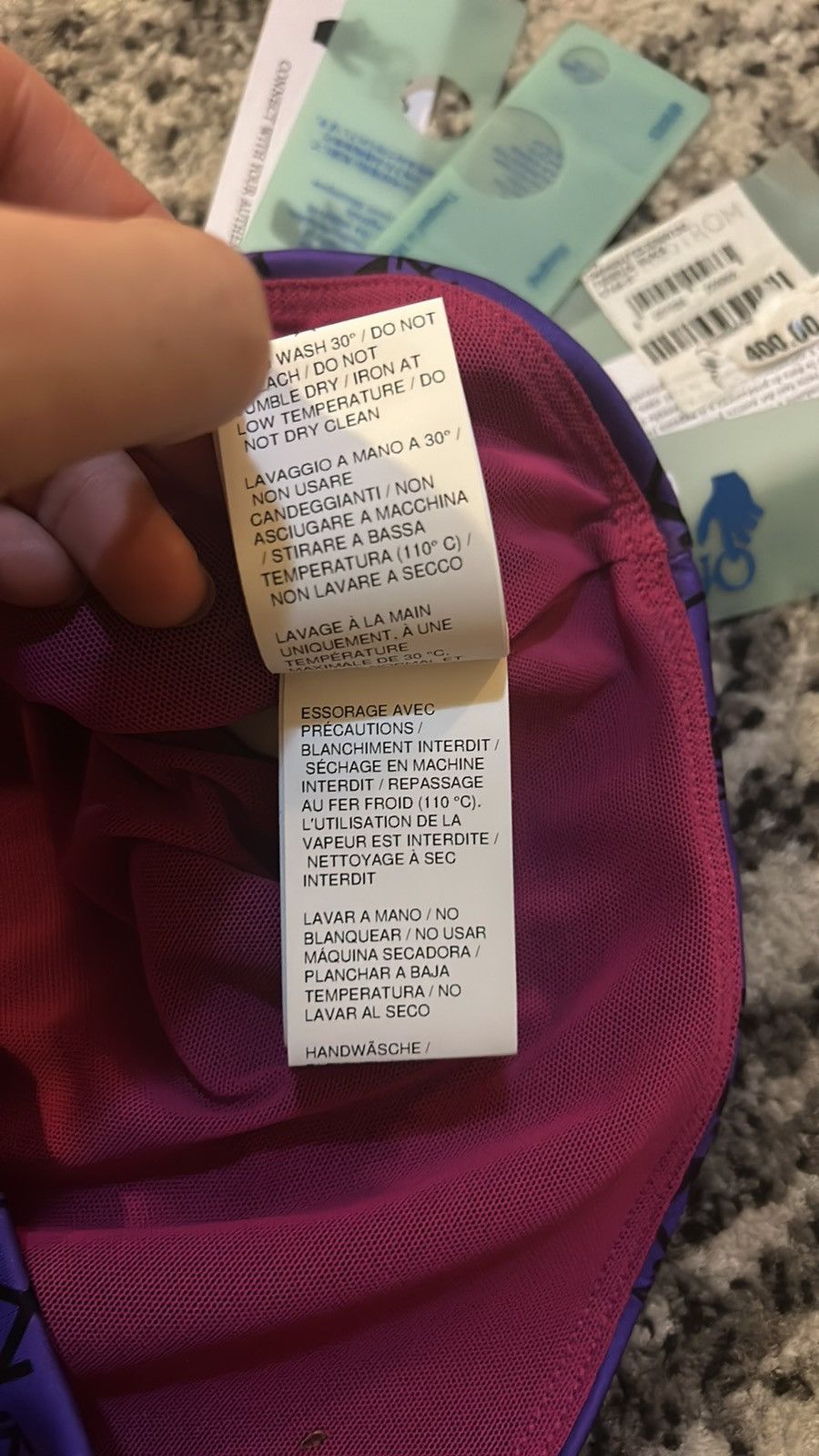 Off-White Off-White Monogram Sports Bra in Fuchsia Black size S Size S / US 4 / IT 40 - 11 Thumbnail