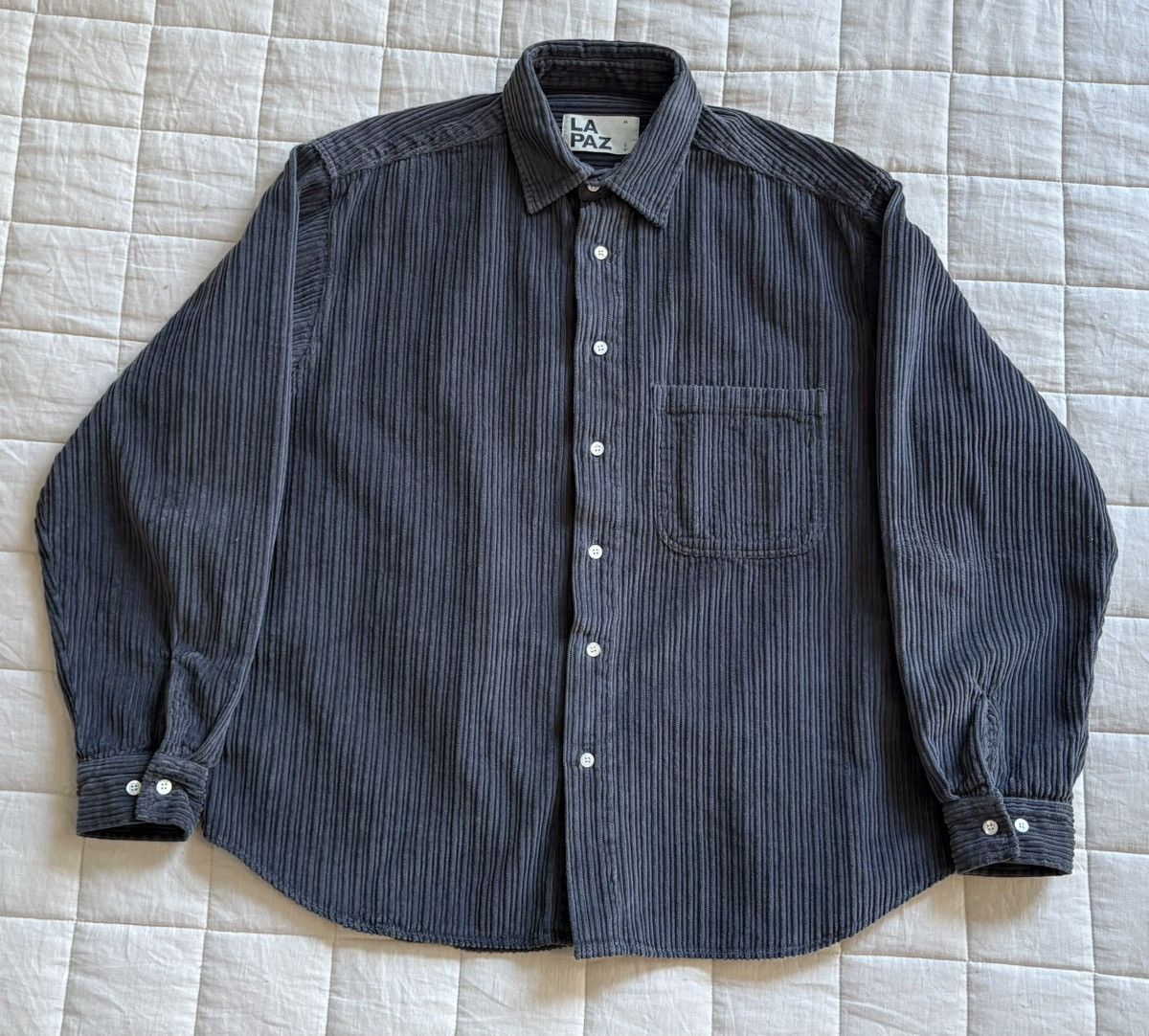 La Paz La Paz Corduroy Carvalho Long Sleeve Shirt Size US M / EU 48-50 / 2 - 1 Thumbnail