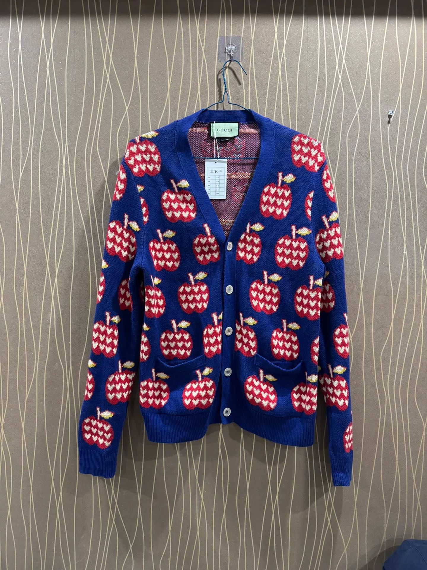 Gucci Gucci Apple Wool Cardigan S Size US S / EU 44-46 / 1 - 1 Thumbnail