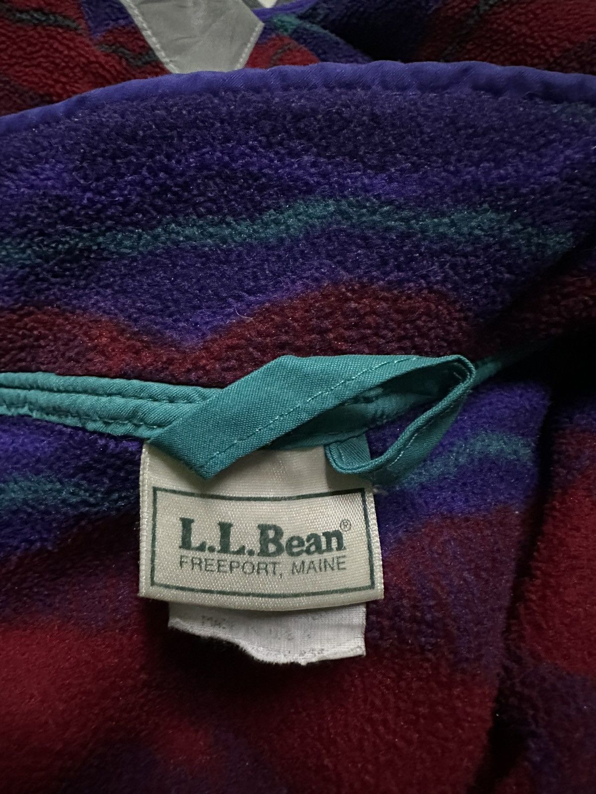 L.L. Bean LL bean fleece sweatshirt multicolor Size US XL / EU 56 / 4 - 6 Thumbnail