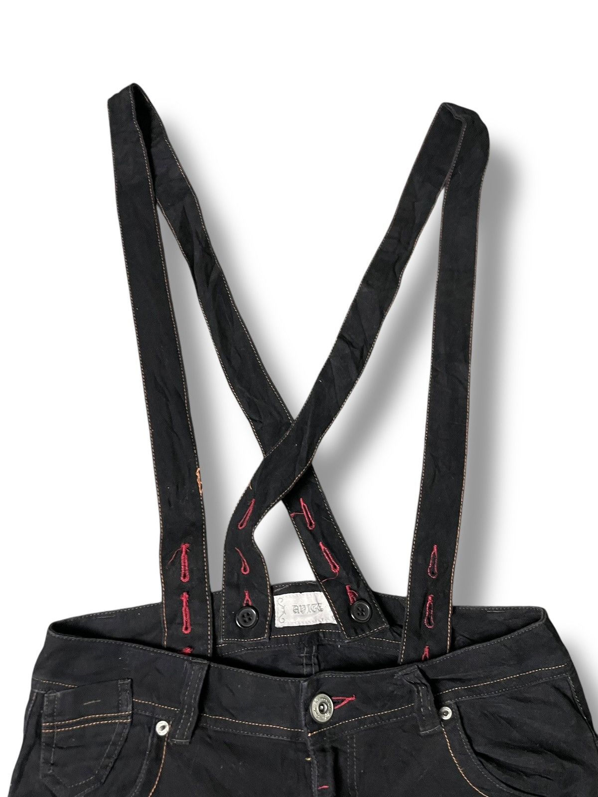 Japanese Brand × Seditionaries × Vintage Vintage AVICE Gothic Flare Jeans Bondage (78) Size US 32 / EU 48 - 5 Thumbnail