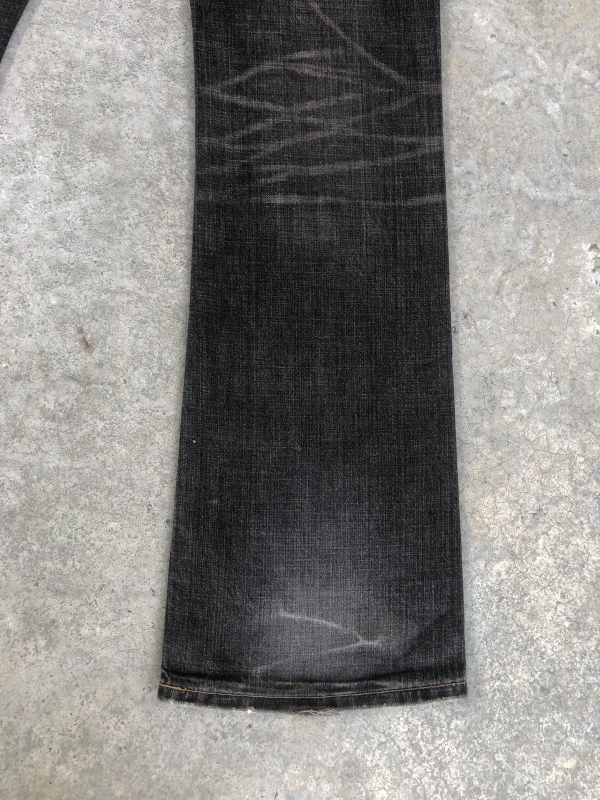 If Six Was Nine Y2k Wrangler Flared Jeans Distressed Jeans Size US 32 / EU 48 - 12 Thumbnail