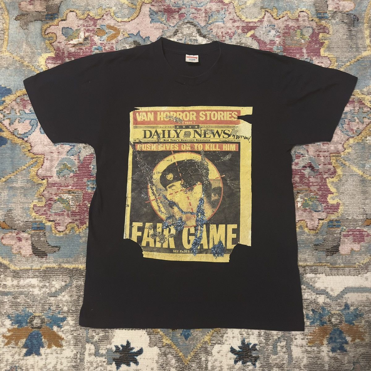 Supreme dash snow tee hotsell