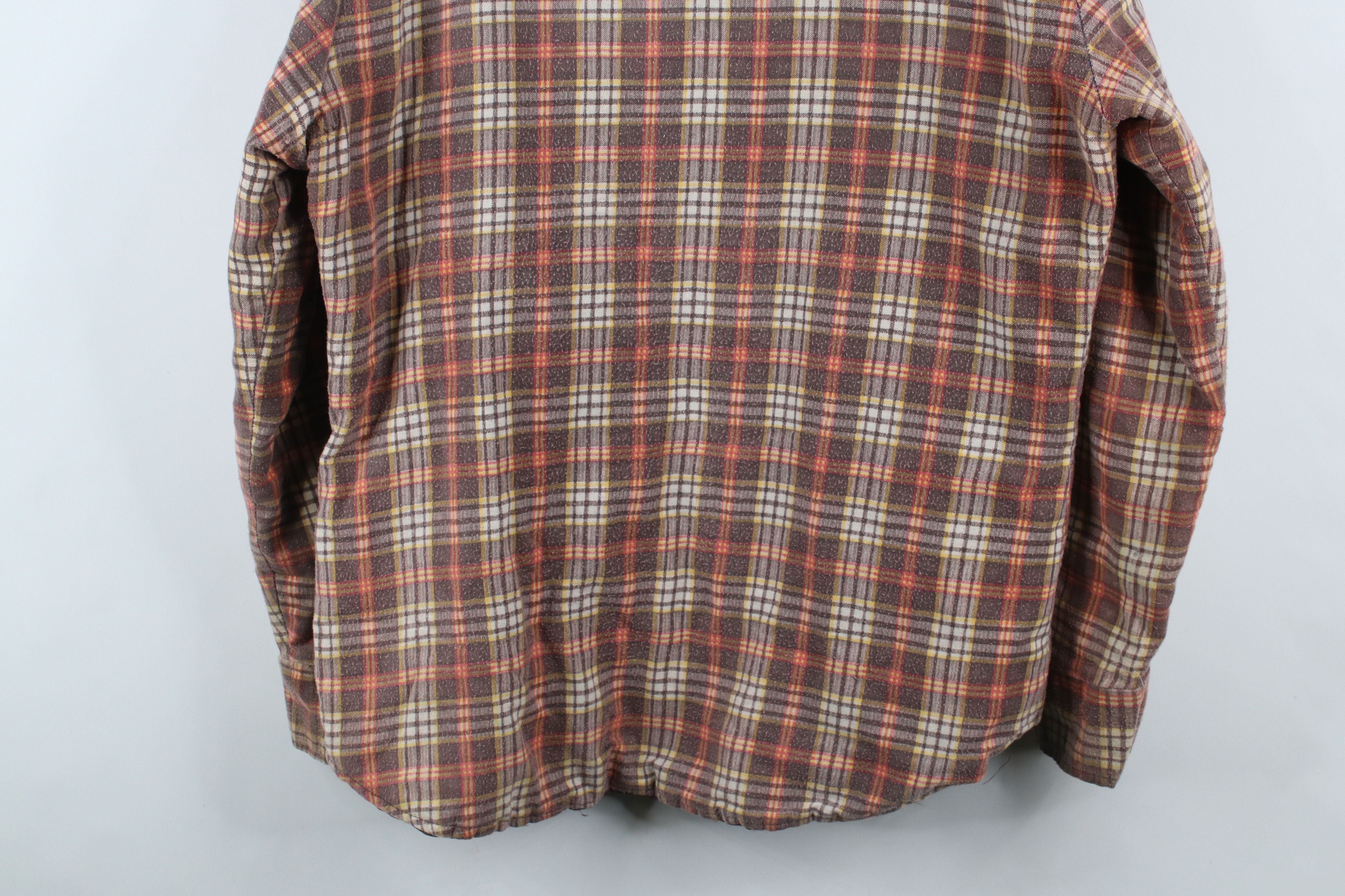 Vintage Vintage 70s Streetwear Flannel Button Shirt Jacket USA Size US L / EU 52-54 / 3 - 15 Thumbnail