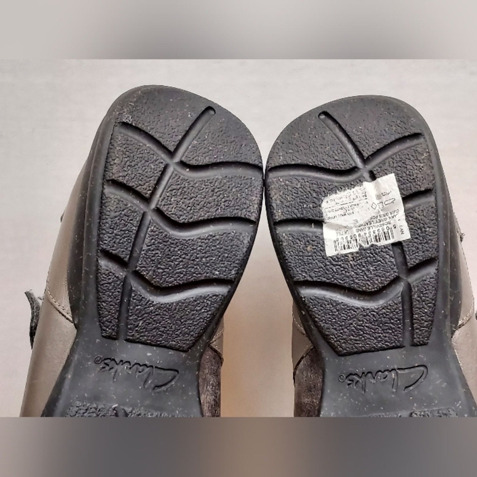 Clarks Clarks Womens Dark Grey Roseville Mary Jane Shoes Size 10 Size US 10 / IT 40 - 11 Thumbnail