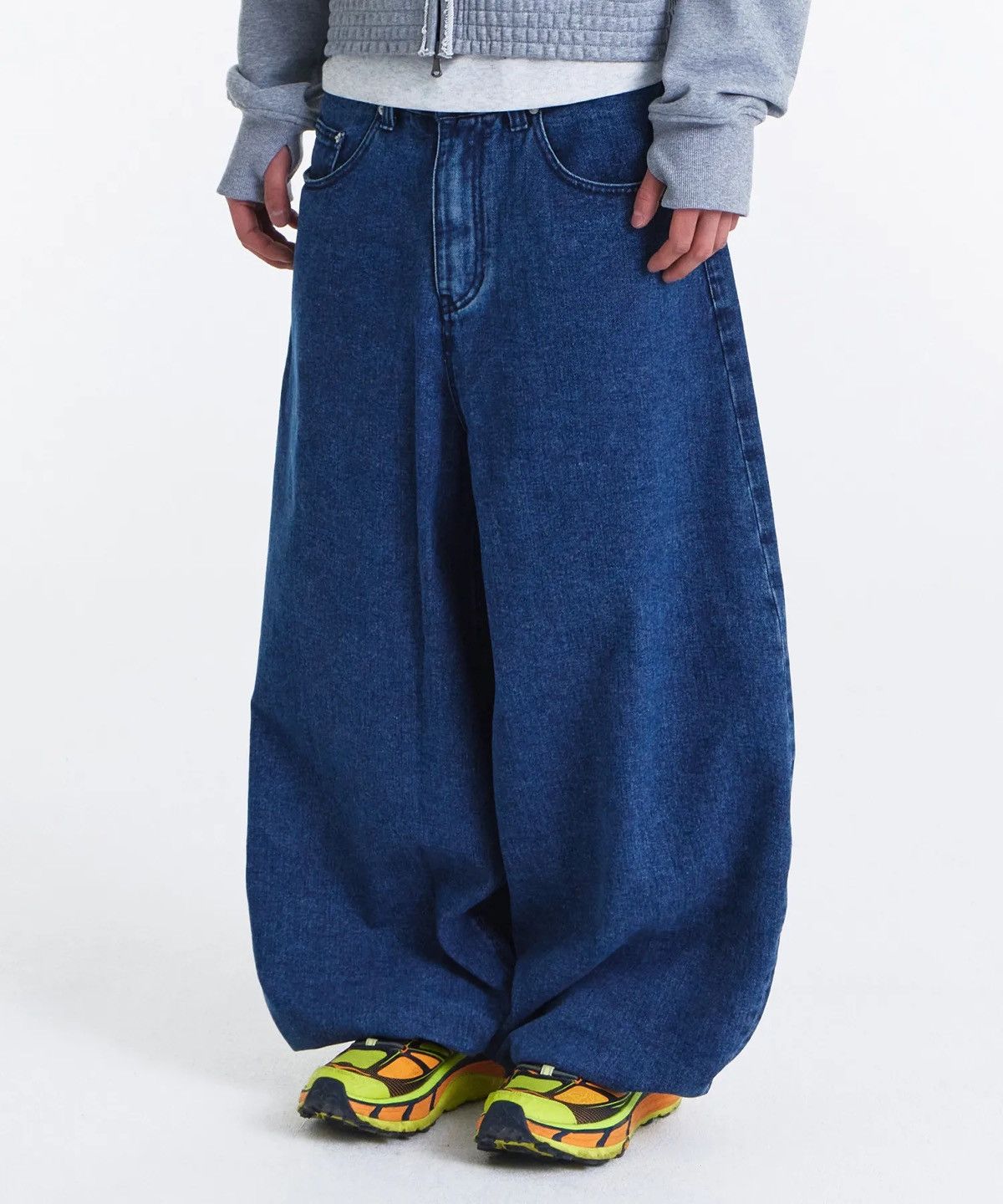 Yohji Yamamoto Kichul heavyweight ballon fit denim pants Size US 30 / EU 46 - 5 Thumbnail