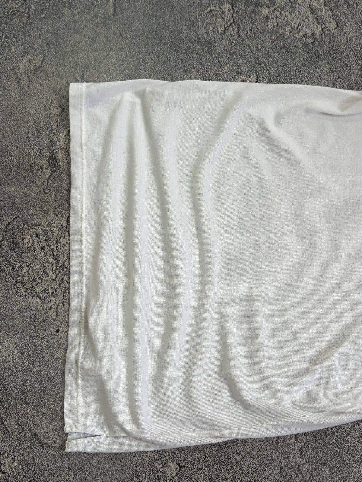 Gran Sasso Gran Sasso Italy White Cotton Polo Shirt 50 L Knit Casual Size US L / EU 52-54 / 3 - 11 Thumbnail