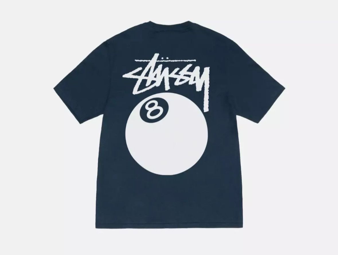 Stussy Stussy 8 Ball T Shirt in Navy Size US L / EU 52-54 / 3 - 3 Thumbnail