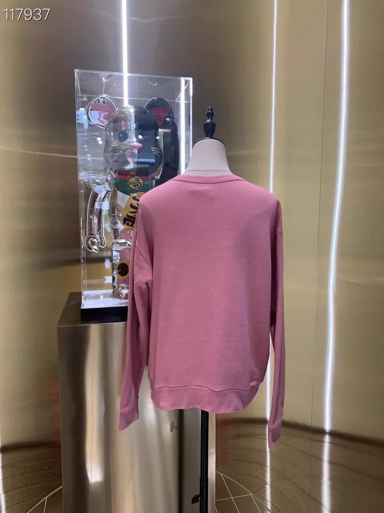 Gucci Gucci Diamond pink round-neck sweatshirt 2502-Nextarrow Size US XXS / EU 40 - 2 Thumbnail