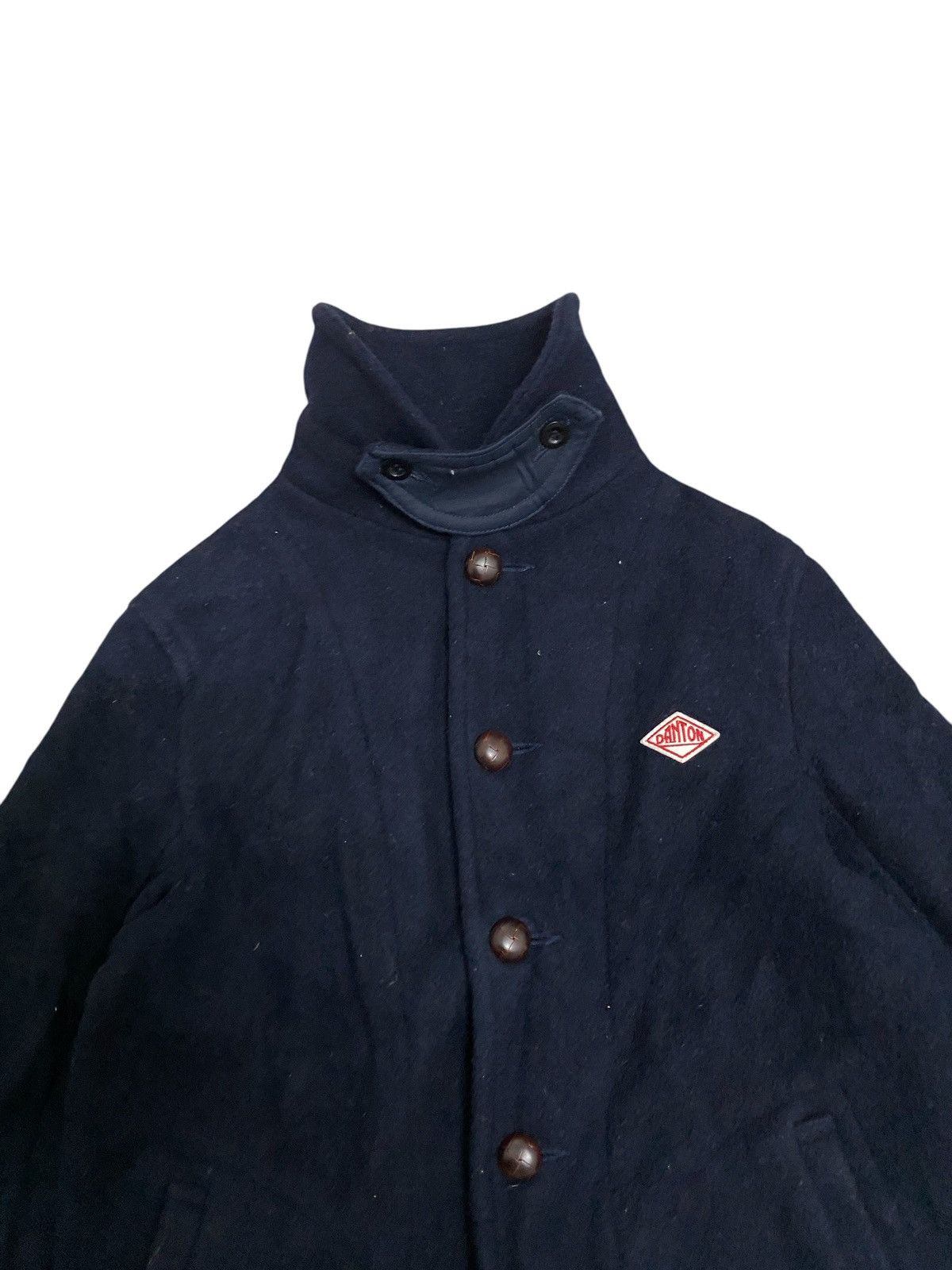 Danton × Japanese Brand × Vintage Vintage Danton Vetements De Travail Wool Jacket Size XS / US 0-2 / IT 36-38 - 2 Thumbnail