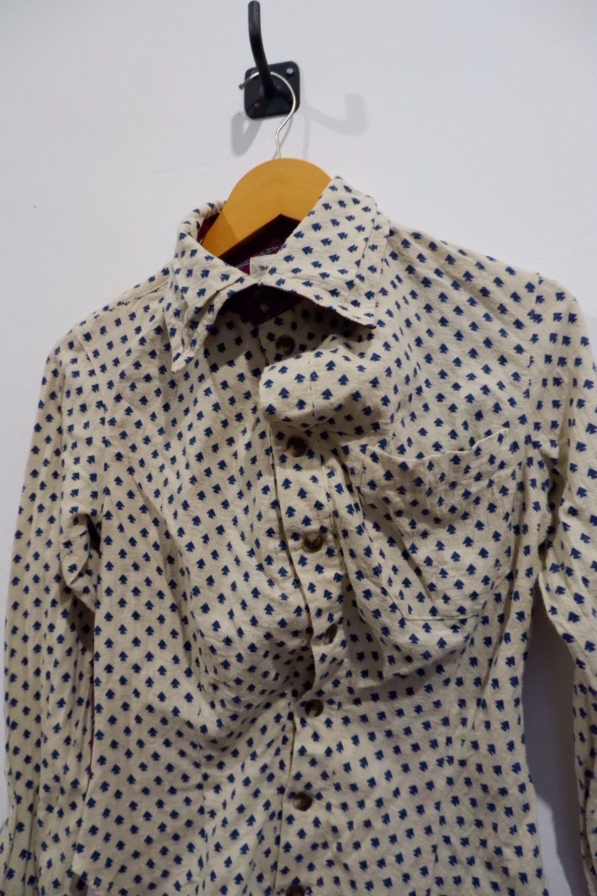 Vivienne Westwood Vivienne Westwood Drunken Patchwork Shirts Size M / US 6-8 / IT 42-44 - 4 Thumbnail