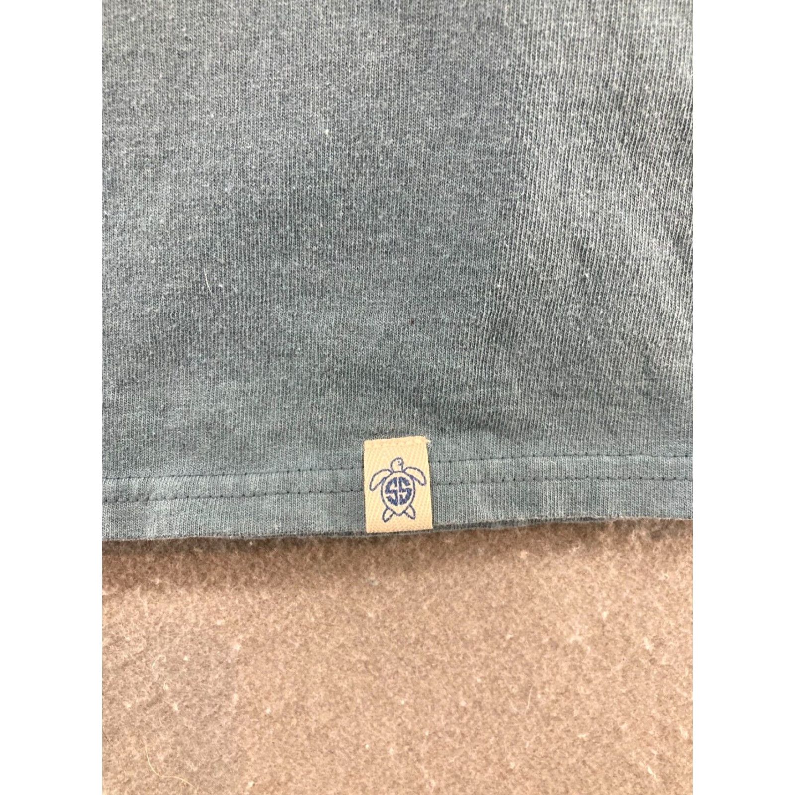 Vintage Simply Southern Shirt Small Blue Cars and Kittens Long Sleeve Preppy Women Size S / US 4 / IT 40 - 5 Thumbnail