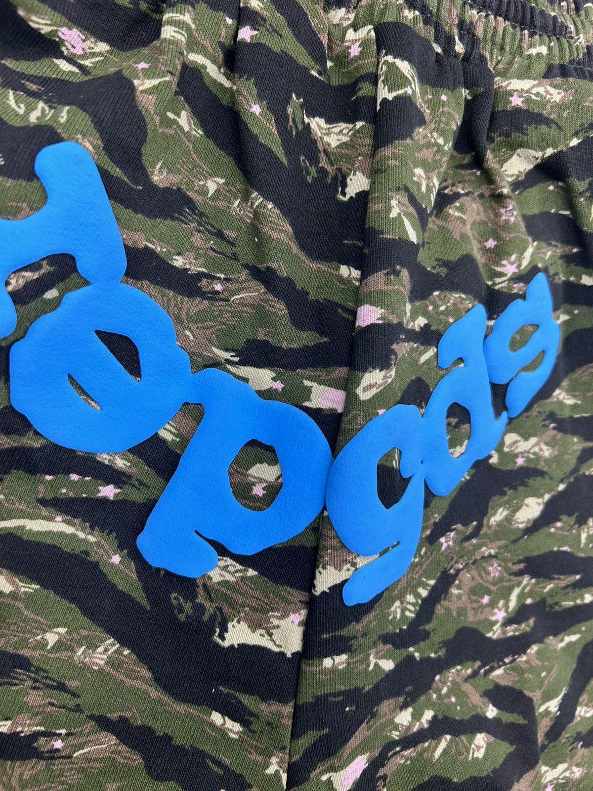 Sp5der SP5DER OG Web V2 Tiger Camo Sweatshort Size US 32 / EU 48 - 3 Thumbnail
