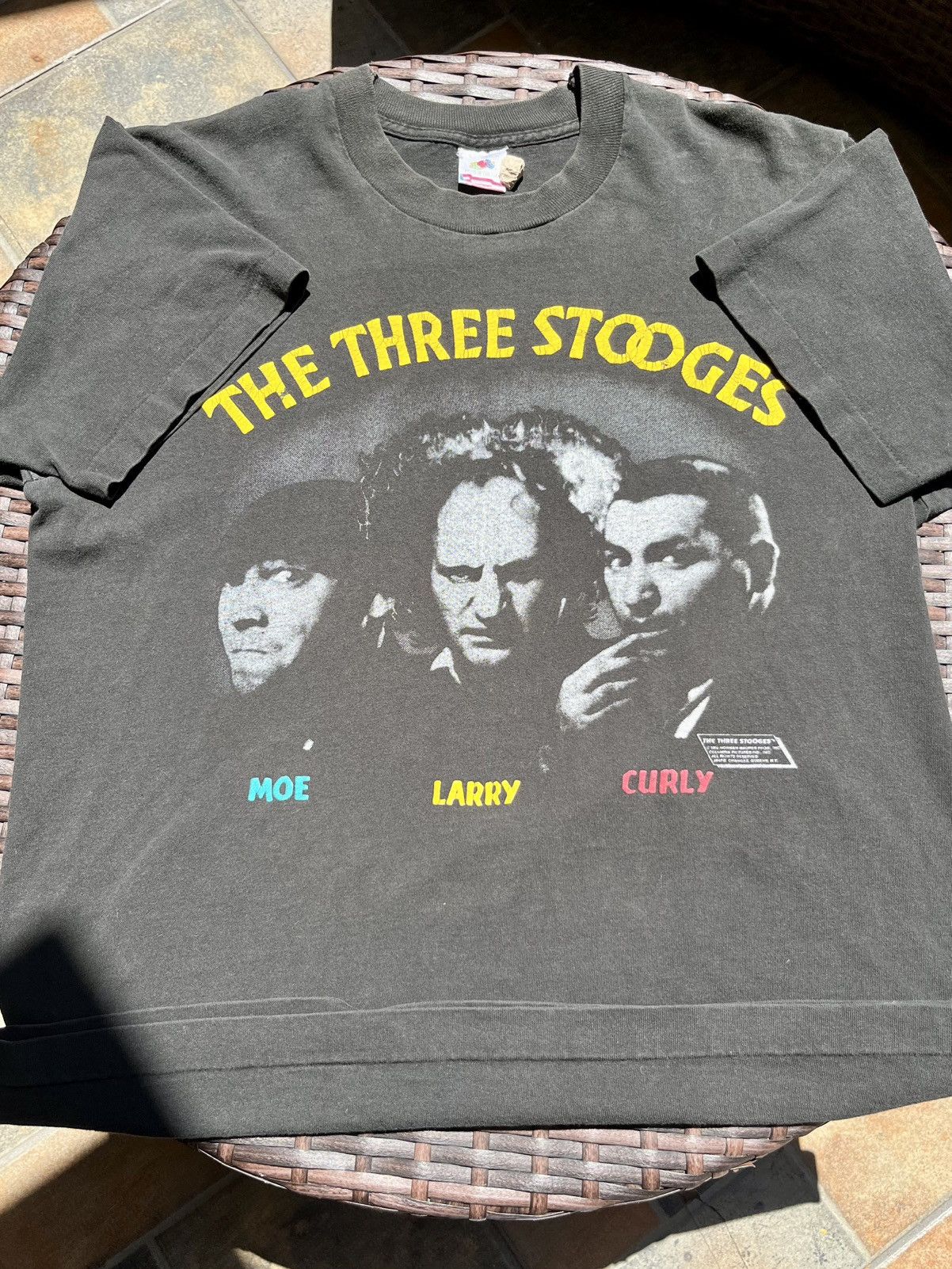 Vintage 1986 & 1991 Vintage Bundle The Three Stooges tees Size US L / EU 52-54 / 3 - 3 Thumbnail