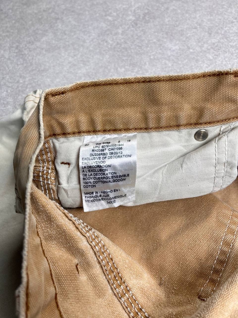 Dickies × Vintage Vintage Dickies Archival Sun Faded Shorts Workwear 34x32 Size US 34 / EU 50 - 7 Thumbnail