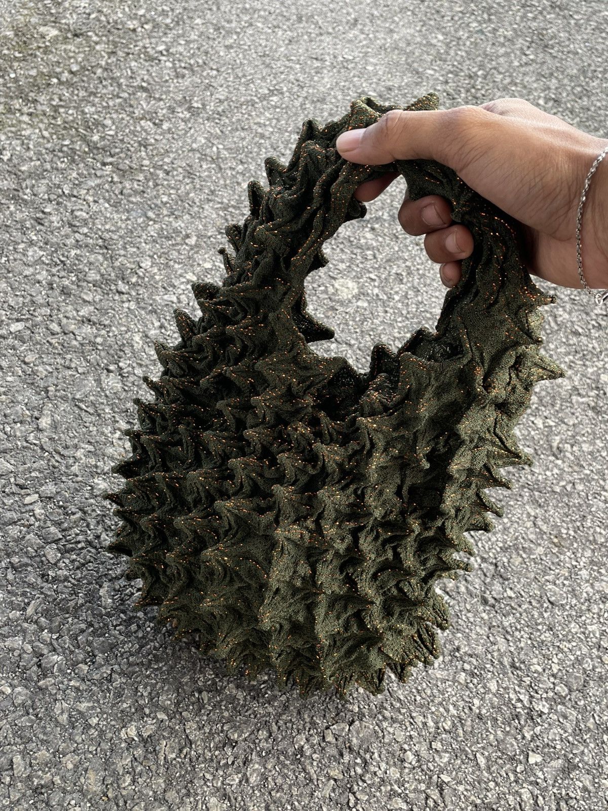 Other Bunzaburo - Spiky Shibori Petit Bag Size ONE SIZE - 3 Thumbnail