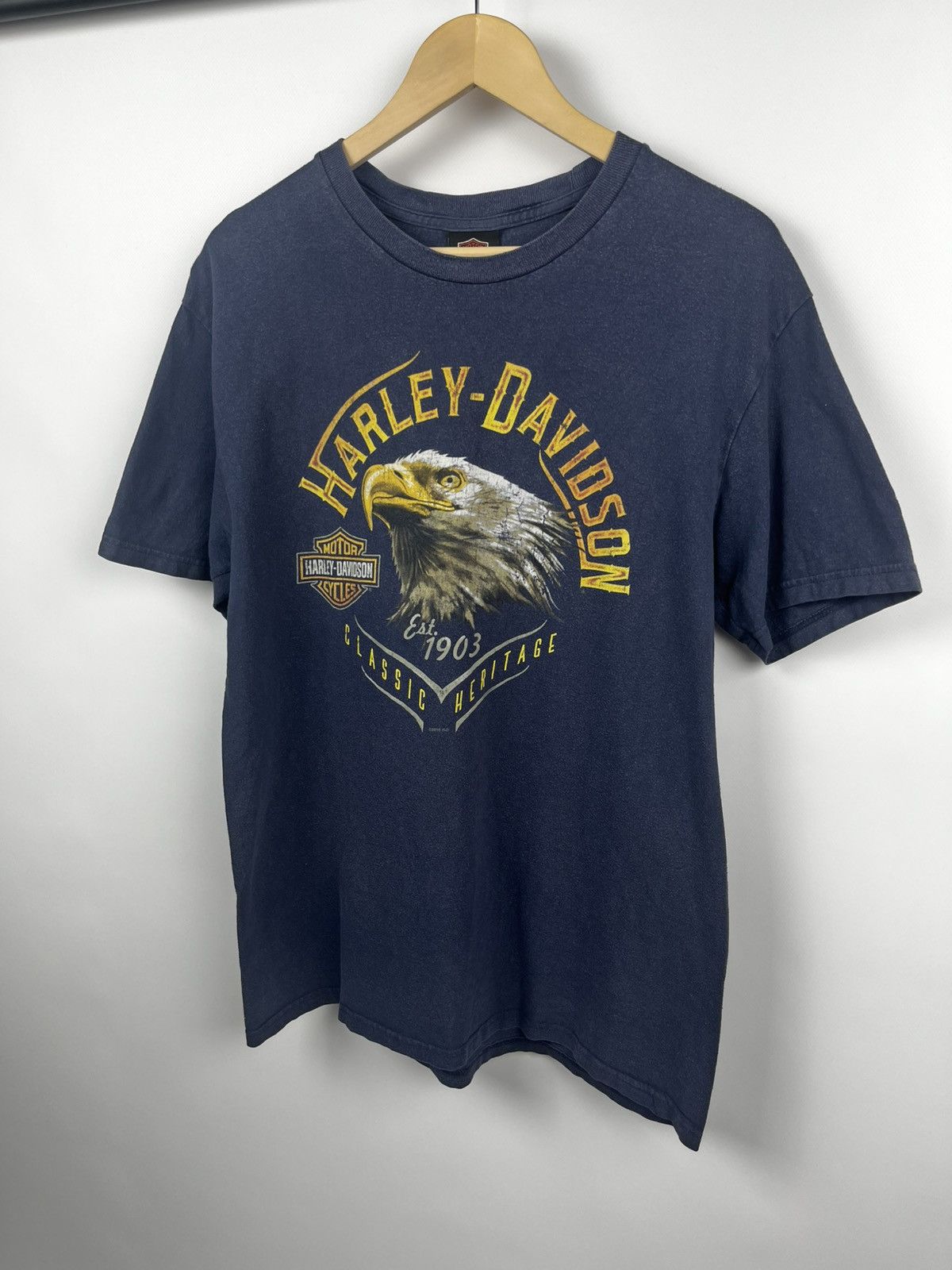 Harley Davidson Harley Davidson Orlando big logo t shirt size L Size US L / EU 52-54 / 3 - 1 Thumbnail