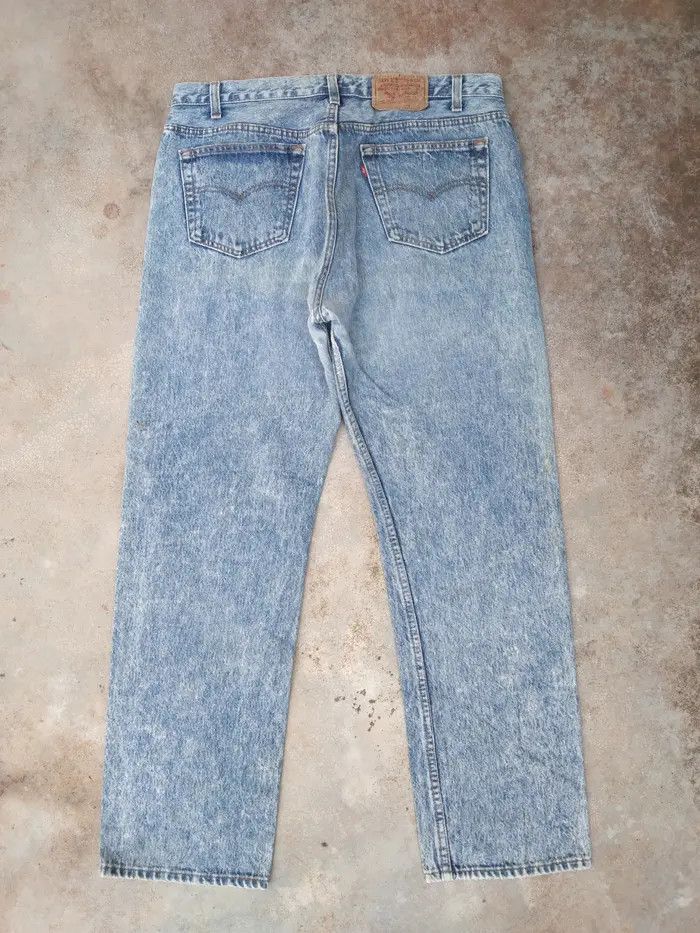 Levi's × Vintage 1989 Vintage Levis 501 Made In USA Distressed Jeans 36x30 Size US 36 / EU 52 - 2 Thumbnail