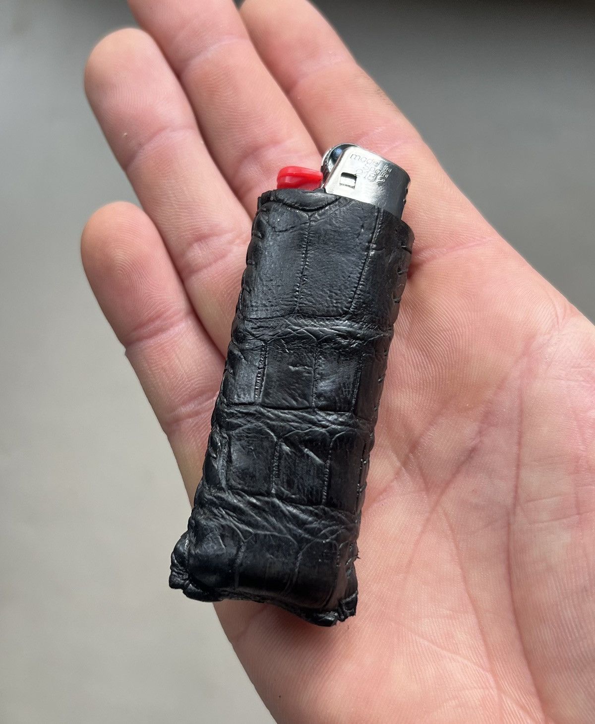 Handmade Handmade crocodile lighter case Size ONE SIZE - 2 Thumbnail