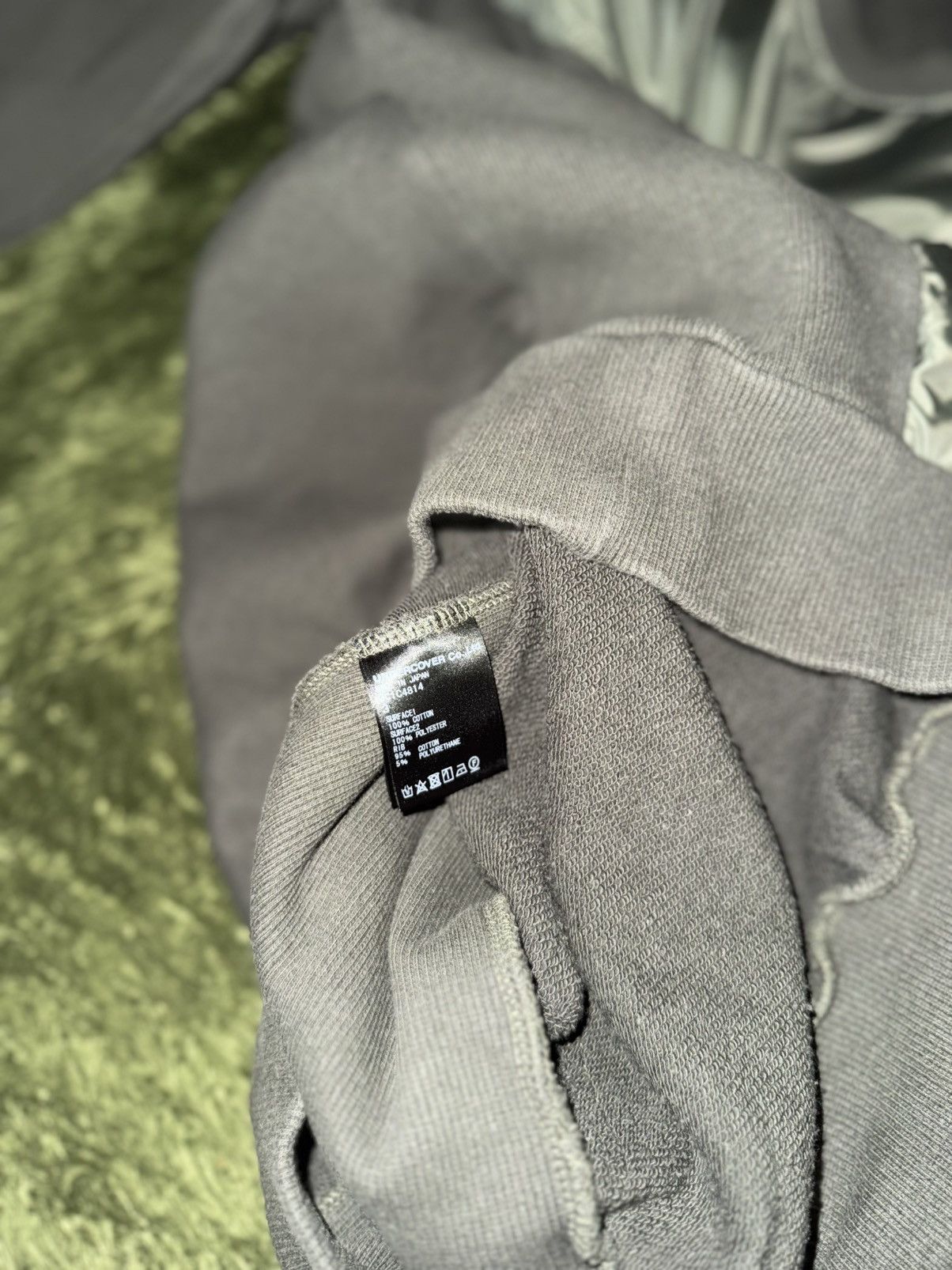 Undercover [3] UNDERCOVER Paneled Detail Sweatshirt Olive Size US M / EU 48-50 / 2 - 6 Thumbnail