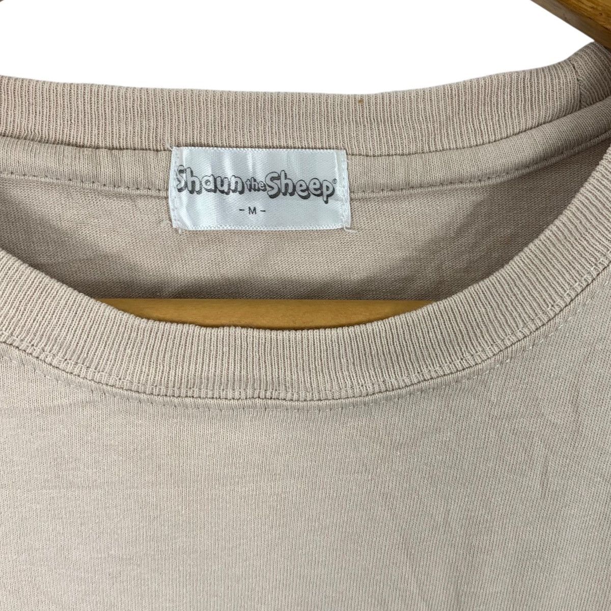 Vintage SHAUN THE SHEEP Cartoon Wallace Gromit Tee Shirt Top Size M / US 6-8 / IT 42-44 - 6 Thumbnail
