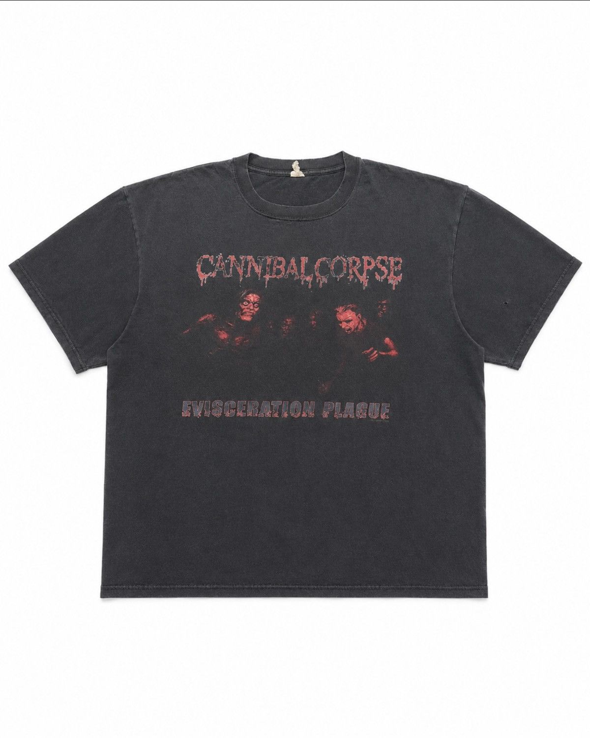 Band Tees Vintage Cannibal Corpse Evisceration Plague Band Tee Size US XXL / EU 58 / 5 - 1 Thumbnail