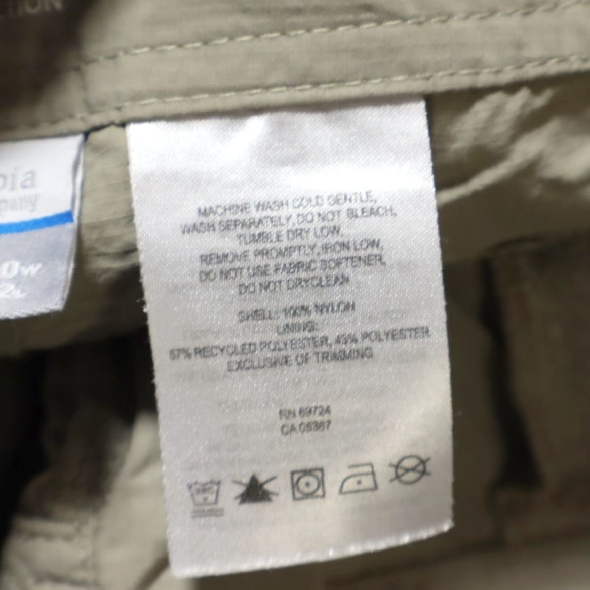 Vintage Columbia PFG Convert Nylon Shell Cargo Pants Khaki Men's 40 Size US 40 / EU 56 - 6 Thumbnail