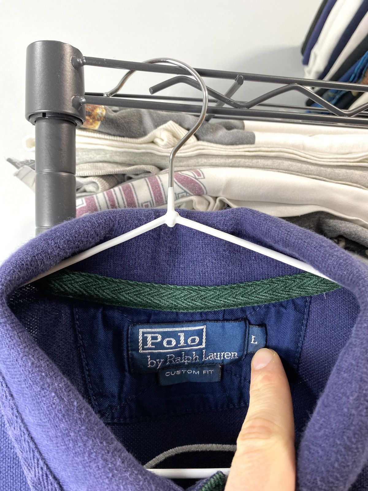 Polo Ralph Lauren Vintage Polo Ralph Lauren Rugby Longsleeve Kanye West Size US L / EU 52-54 / 3 - 6 Thumbnail