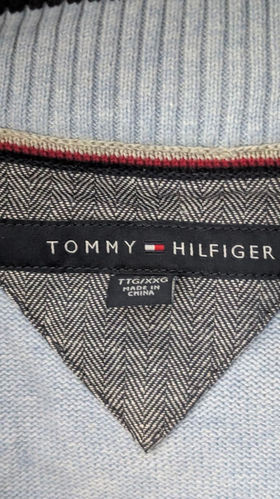 Tommy Hilfiger Tommy Hilfiger Men’s 1/4 Zip Knit Sweater Cotton Size XXL Size US XXL / EU 58 / 5 - 7 Thumbnail
