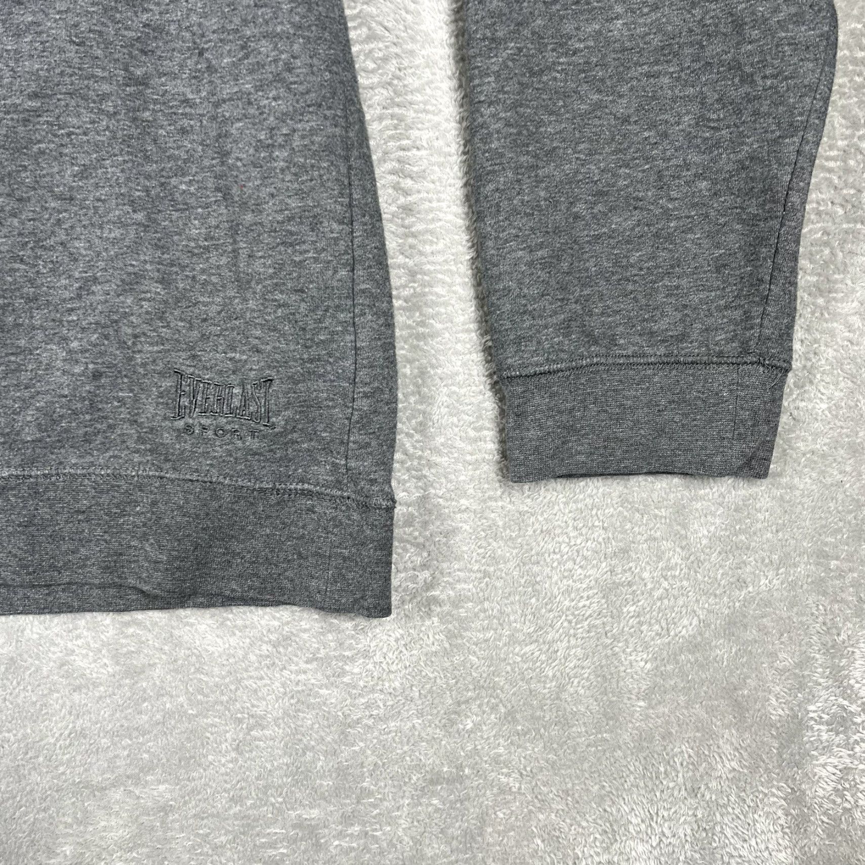 Everlast Everlast Sweater Crewneck Men's XL Dark Heather Gray - Minor Flaw Embroidered Logo Boxing Pullover Cotton Polyester Winter Casual Size US XL / EU 56 / 4 - 2 Thumbnail
